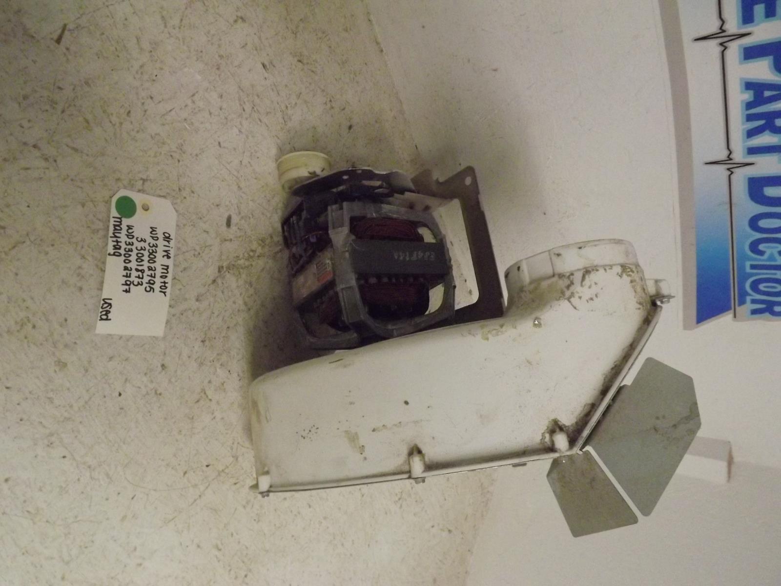 Maytag Dryer WP33002795 33001873 WP33002797 Drive Motor Used Maytag Dryer WP33002795 33001873 WP33002797 Drive Motor Used